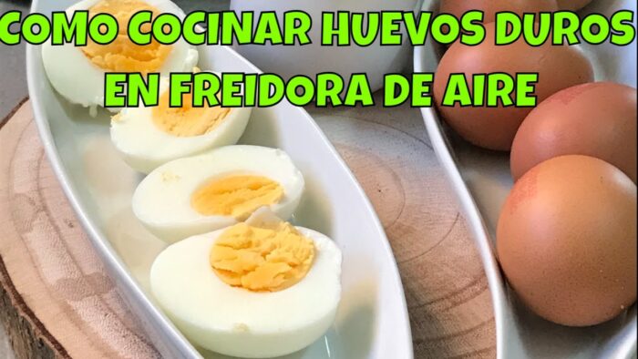 COMO COCINAR HUEVOS DUROS PERFECTOS EN FREIDORA DE AIRE | #shorts #airfry #huevos #freidoradeaire