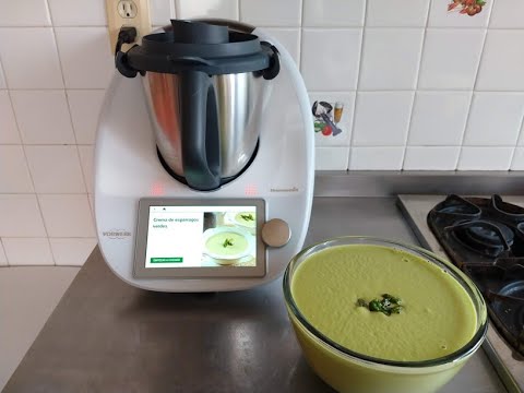 CREMA DE ESPÁRRAGOS con THERMOMIX TM5 y TM6