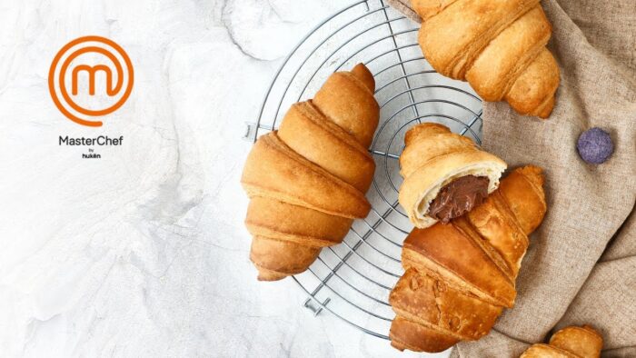CROISSANTS RELLENOS de CHOCOLATE en FREIDORA de AIRE