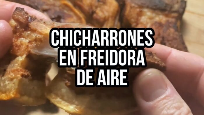 Chicharrón En Freidora De Aire • El Hambre Es Canija