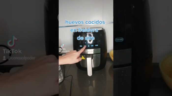 Cocer HUEVOS en FREIDORA de AIRE
