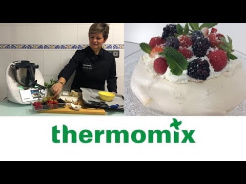 Cocina con Thermomix una Pavlova