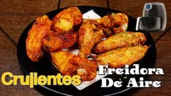 Como Hacer Alitas De Pollo Crujientes Freidora de Aire Facil Simple