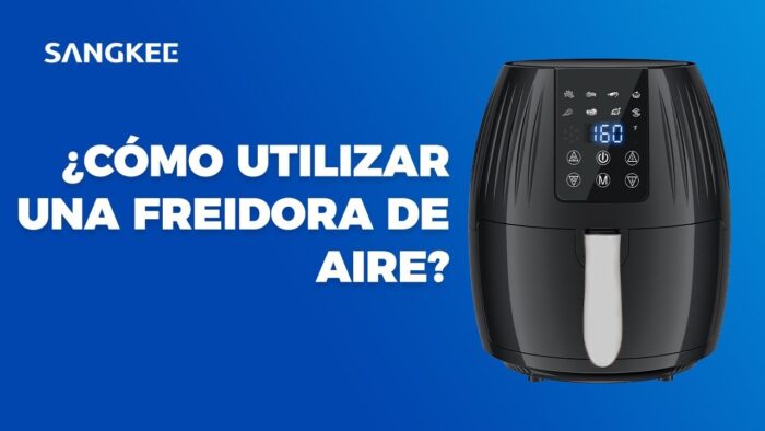 Como Utilizar una Freidora de Aire Marca Sangkee