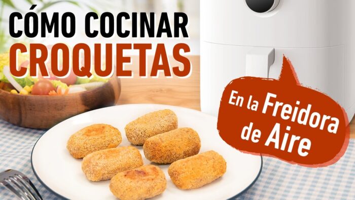 Cómo cocinar croquetas en la freidora de aire | ALDELÍS