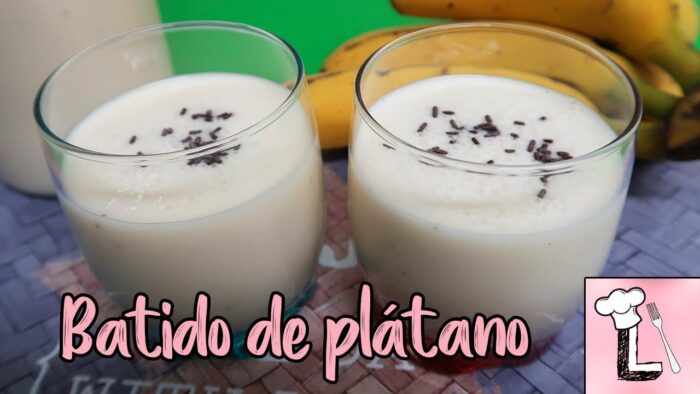 Como hacer BATIDO DE PLATANO | Receta Thermomix
