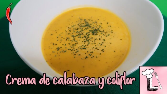 Como hacer CREMA DE CALABAZA Y COLIFLOR al Tomillo | Receta Thermomix