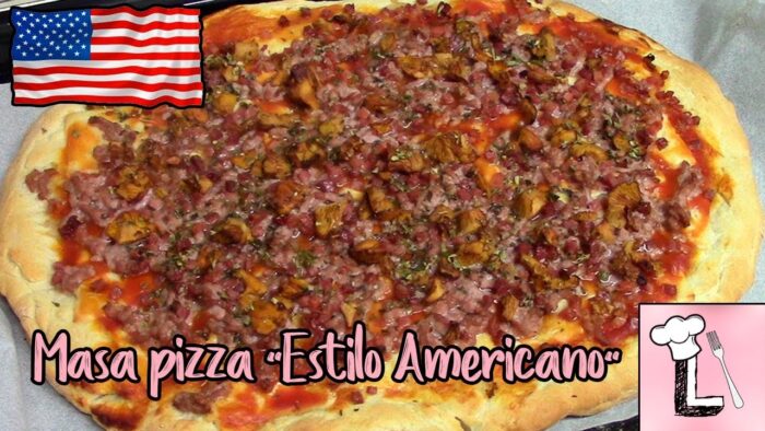 Como hacer Masa para Pizza «Estilo americano» | Receta Thermomix | Cocina Americana