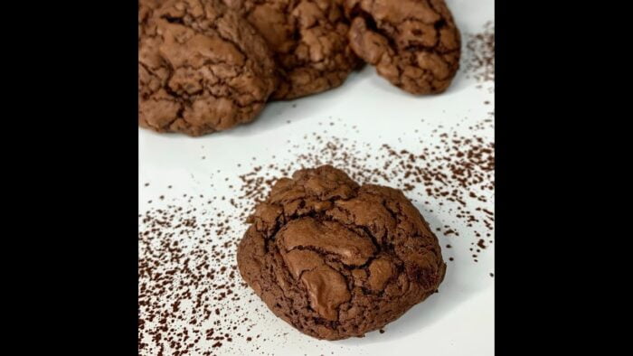 Cookies brownie de chocolate con thermomix//Ortega Y Cía//