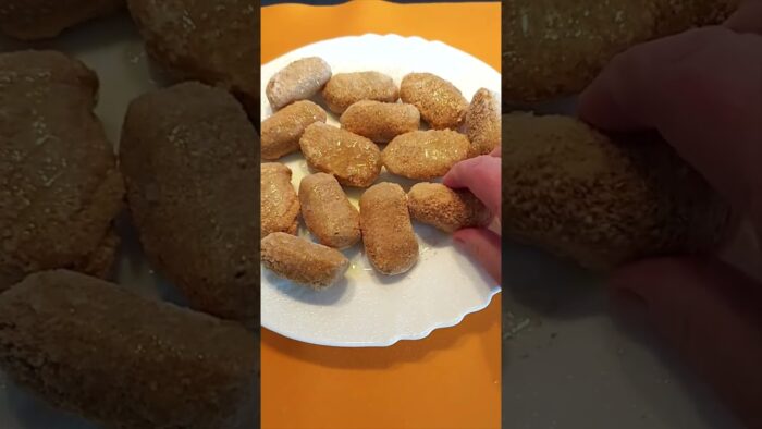 Croquetas congeladas en freidora de aire. @linakysylenko