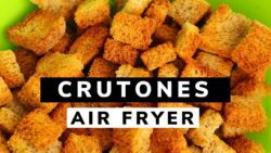 Crutones en freidora de aire / air fryer