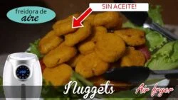Cuánto tiempo los Nuggets en la freidora de aire?  #airfryer #airfryerrecipes #recetasairfryer