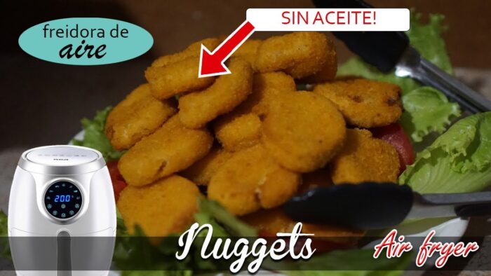 Cuánto tiempo los Nuggets en la freidora de aire?  #airfryer #airfryerrecipes #recetasairfryer