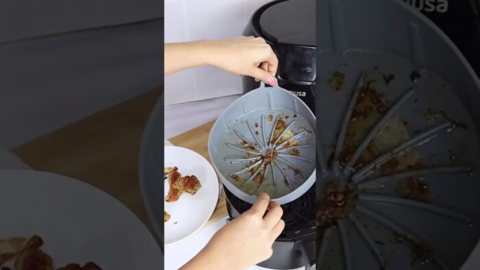 Cuida tu freidora de aire y no la ensucies o maltrates, mejor usa nuestra bandeja de silicona