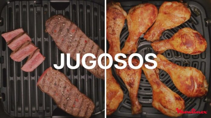 Easy Fry & Grill Digital Negra – 2 en 1 Freidora de aire y Grill