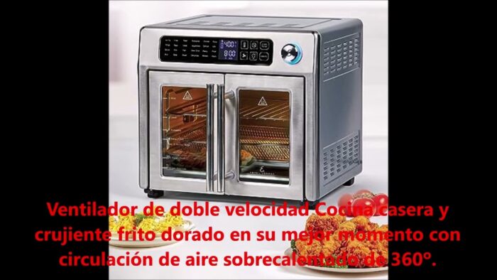 Emeril Lagasse – Freidora de aire extra grande de 26 cuartos de galón,