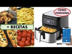 FREIDORA DE AIRE SIN ACEITE, PROSCENIC T21, Recetas y Como Funciona