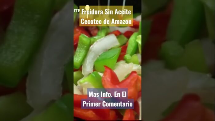 💥Freidora De Aire Sin Aceite Cecotec Cecofry Compact Rapid Sun de Amazon #shorts #amazon #freidoras