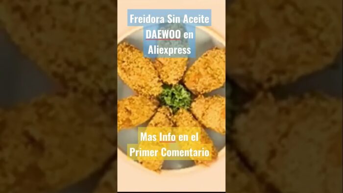 💥Freidora De Aire Sin Aceite DAEWOO en Aliexpress #shorts #aliexpress #freidoradeaire #gadgets