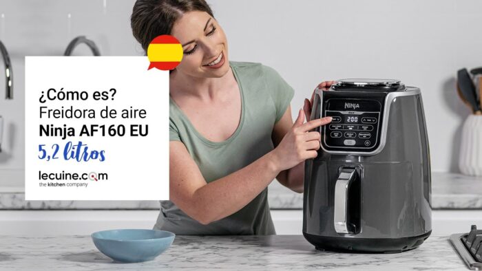 Freidora de aire Ninja AF160EU ¿Cómo es y cómo funciona?