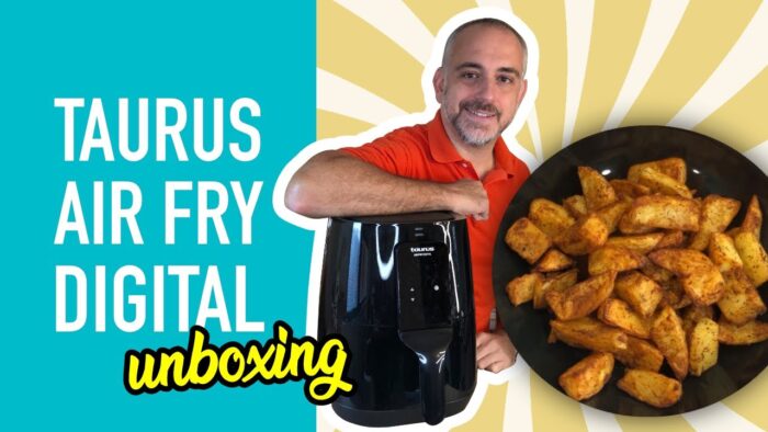 🍟 Freidora de aire Taurus Air Fry Digital sin aceite – Unboxing y mejor precio