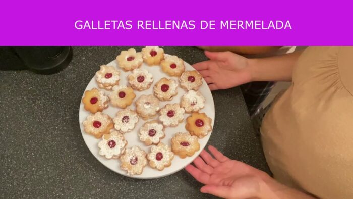 GALLETAS RELLENAS DE MERMELADA EN LA FREIDORA DE AIRE/ AIRFRYER