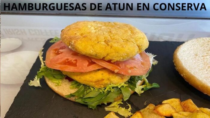 HAMBURGUESAS DE ATUN 🐟 CON ACEITE CON ROBOT MAMBO Y FREIDORA DE AIRE!! 🤤🤤🧑‍🍳