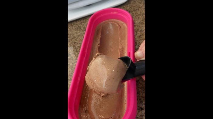 Helado de Chocolate con cardamomo en  Thermomix!