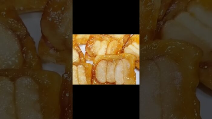 Hojaldre con manzana en freidora de aire #airfryer #freidoradeaire #cecotec
