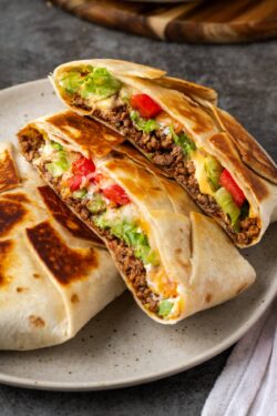 Homemade Crunch Wraps | Cookies and Cups