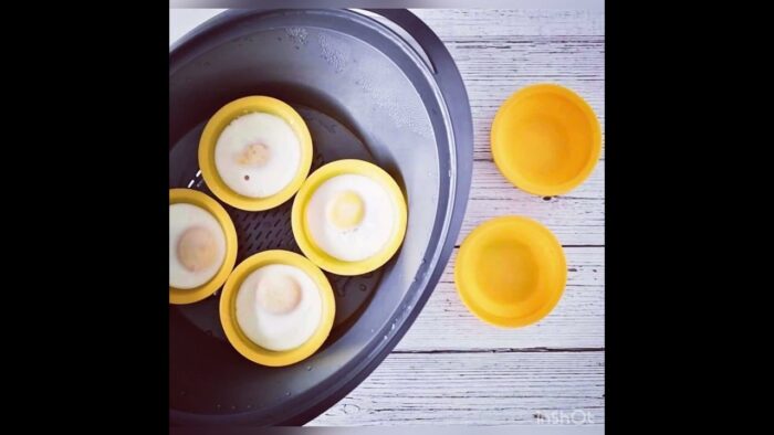 Huevos al vapor con Thermomix