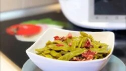 JUDIAS VERDES CON JAMON THERMOMIX
