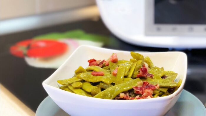 JUDIAS VERDES CON JAMON THERMOMIX