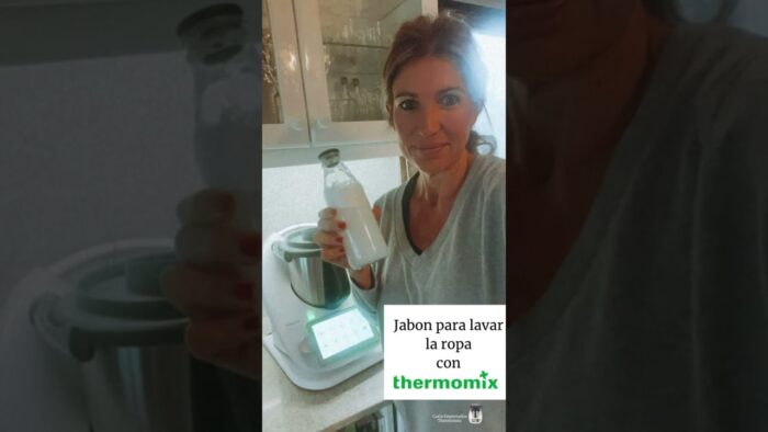Jabon para lavar la ropa con Thermomix