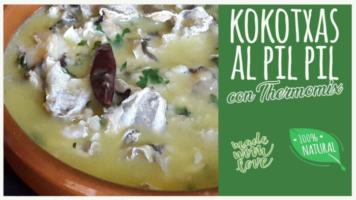 Kokotxas al pil pil con Thermomix