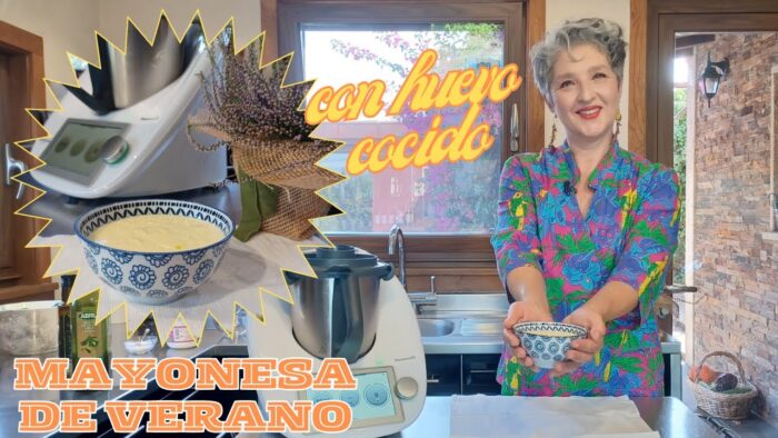 🥚🌞 MAYONESA DE VERANO CON HUEVO COCIDO Y QUESO FRESCO 🌞🥚 con Thermomix® #TM6 #TM5 #TM31