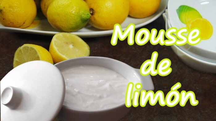 🍋 MOUSSE DE LIMÓN 🍋 con Thermomix