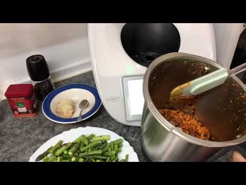Mojete de Espárragos a mi manera con Thermomix/Receta de Justa Molina