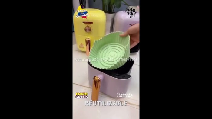Molde para hornear de silicona freidora