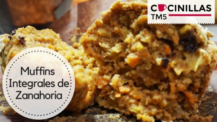 Muffins de Zanahoria Integrales | Recetas Thermomix