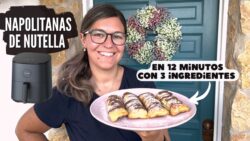 NAPOLITANAS de NUTELLA en FREIDORA de AIRE *Postres en AIRFRYER*