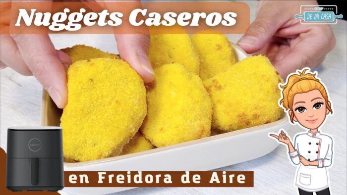 😋 NUGGETS de POLLO CASEROS en FREIDORA de AIRE! ¡BUENÍSIMOSS!!! 🫣 –  Nuggets en AIRFYER