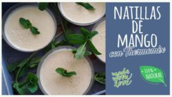 Natillas de mango con Thermomix
