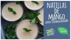Natillas de mango con Thermomix