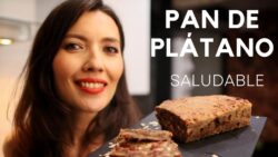 PAN DE PLATANO Y AVENA EN FREIDORA DE AIRE. SALUDABLE  FABI HAM