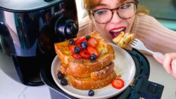 PAN FRANCÉS EN FREIDORA DE AIRE *PERO SIN QUE SE PEGUE* 🍞 | Recién Cocinados