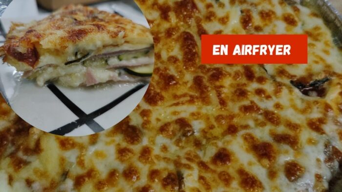 PASTEL DE CALABACÍN EN FREIDORA DE AIRE ‼️