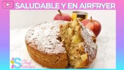 🥧🍎PASTEL de MANZANAS y AVENA SIN AZÚCAR, SALUDABLE Y EN FREIDORA DE AIRE |Sandra ChefPastelera