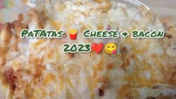 PATATAS chesseeeeee fries freidora de aire 2023