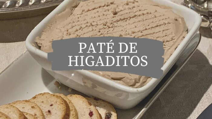 PATÉ DE HIGADITOS DE POLLO HECHO CON THERMOMIX